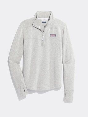 Women's Vineyard Vines Dreamcloth Relaxed Shep Shirt Size Small Gray .